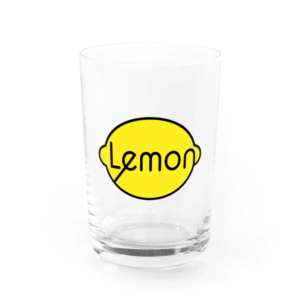 BLUE FORESTのLemon Water Glass :front