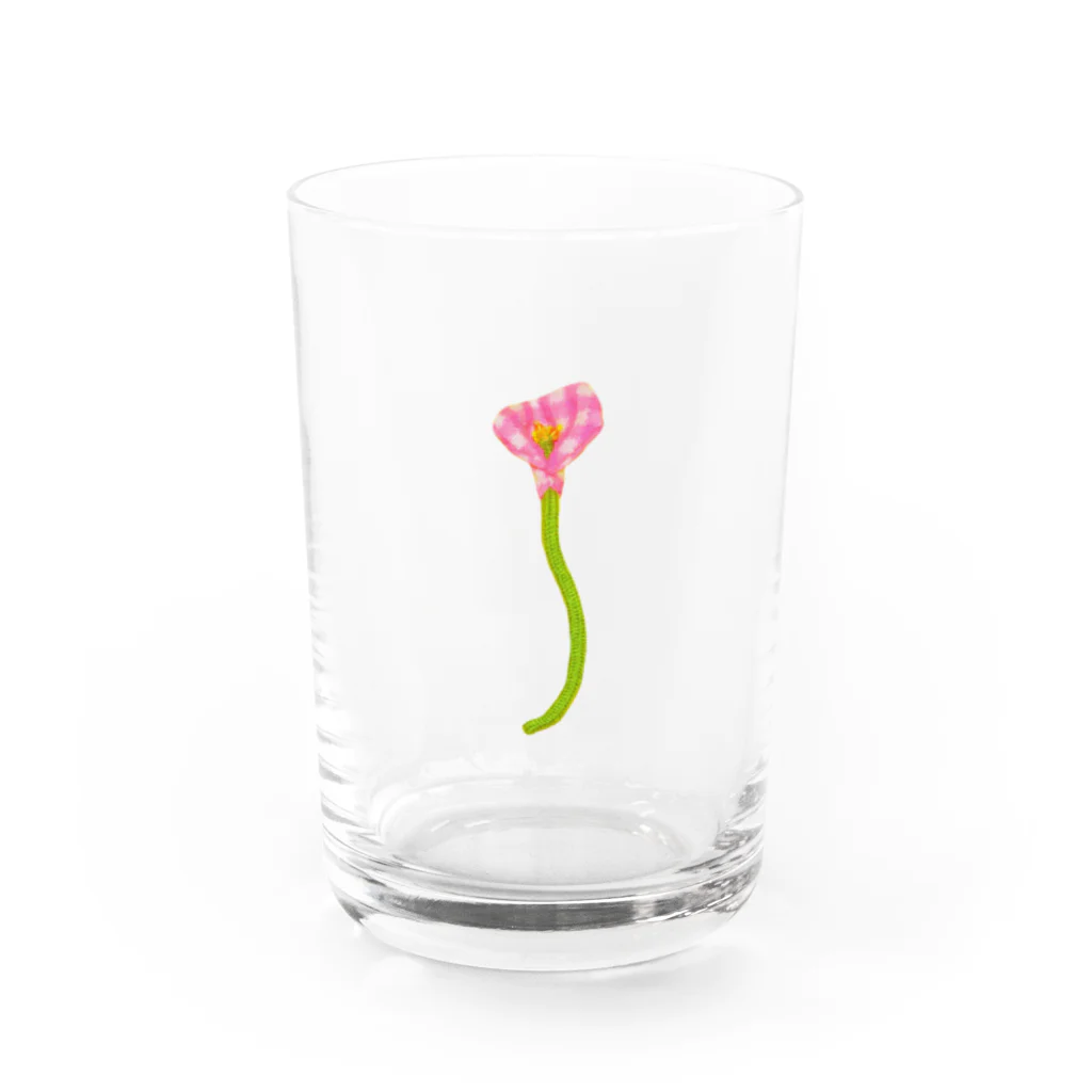 きんちゃく屋さんのきんちゃく屋さんのお花 Water Glass :front