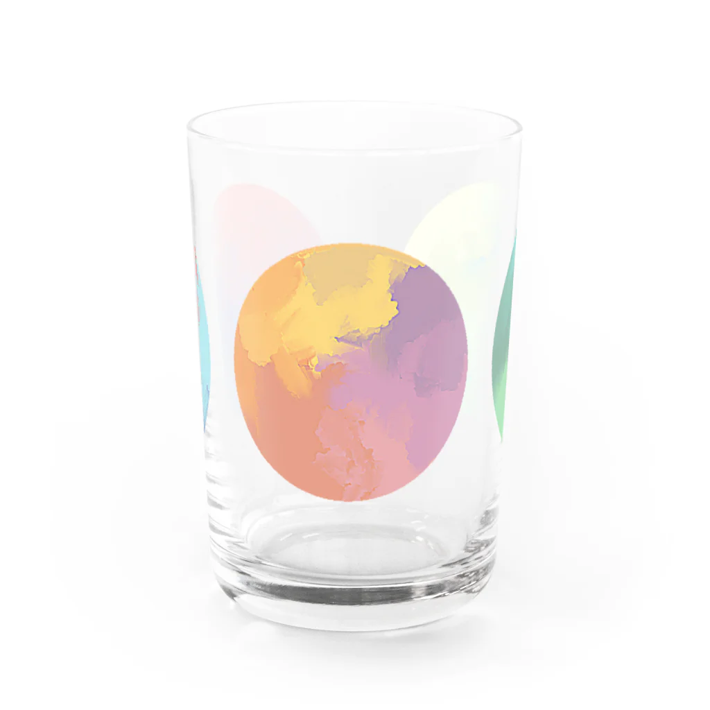 かいたくの部屋の信号機 Water Glass :front