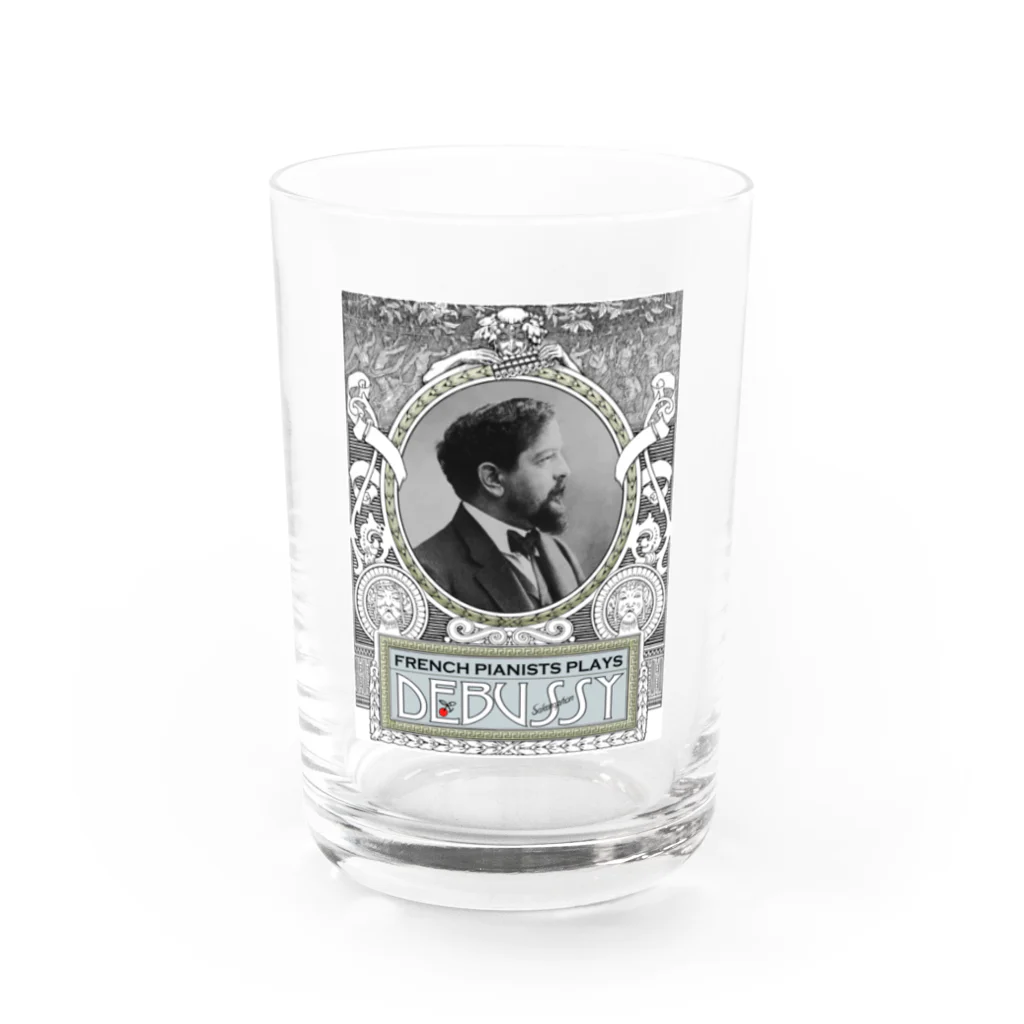 音楽と鳥舎のDebussy's Corner Water Glass :front