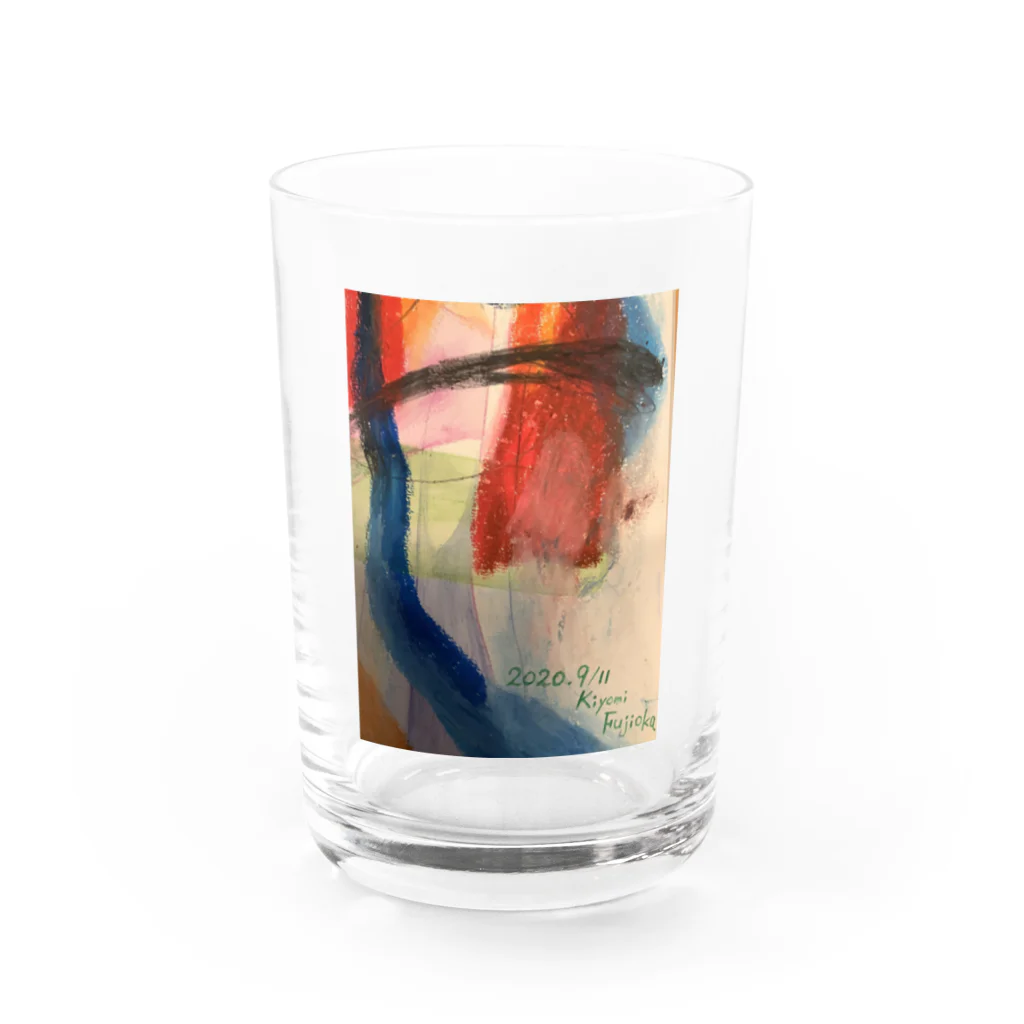 「Kiyomi Fujioka 」 Shopの2020.09.11 K.F Water Glass :front