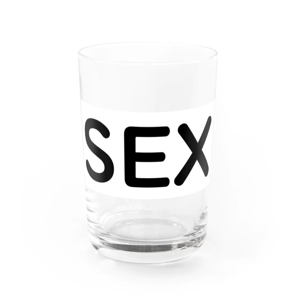 HR-JAPANのSEX　エス イー エックス Water Glass :front