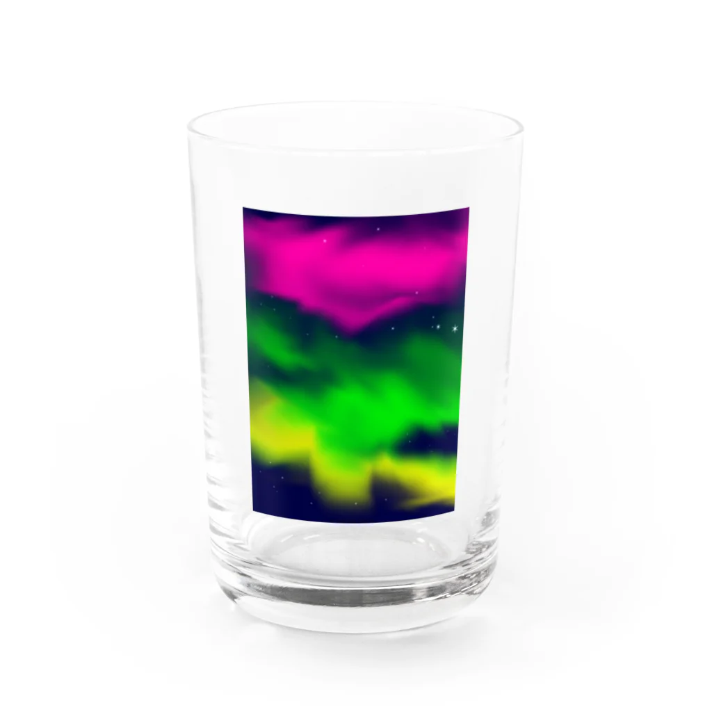 Seven3のオーロラ Water Glass :front