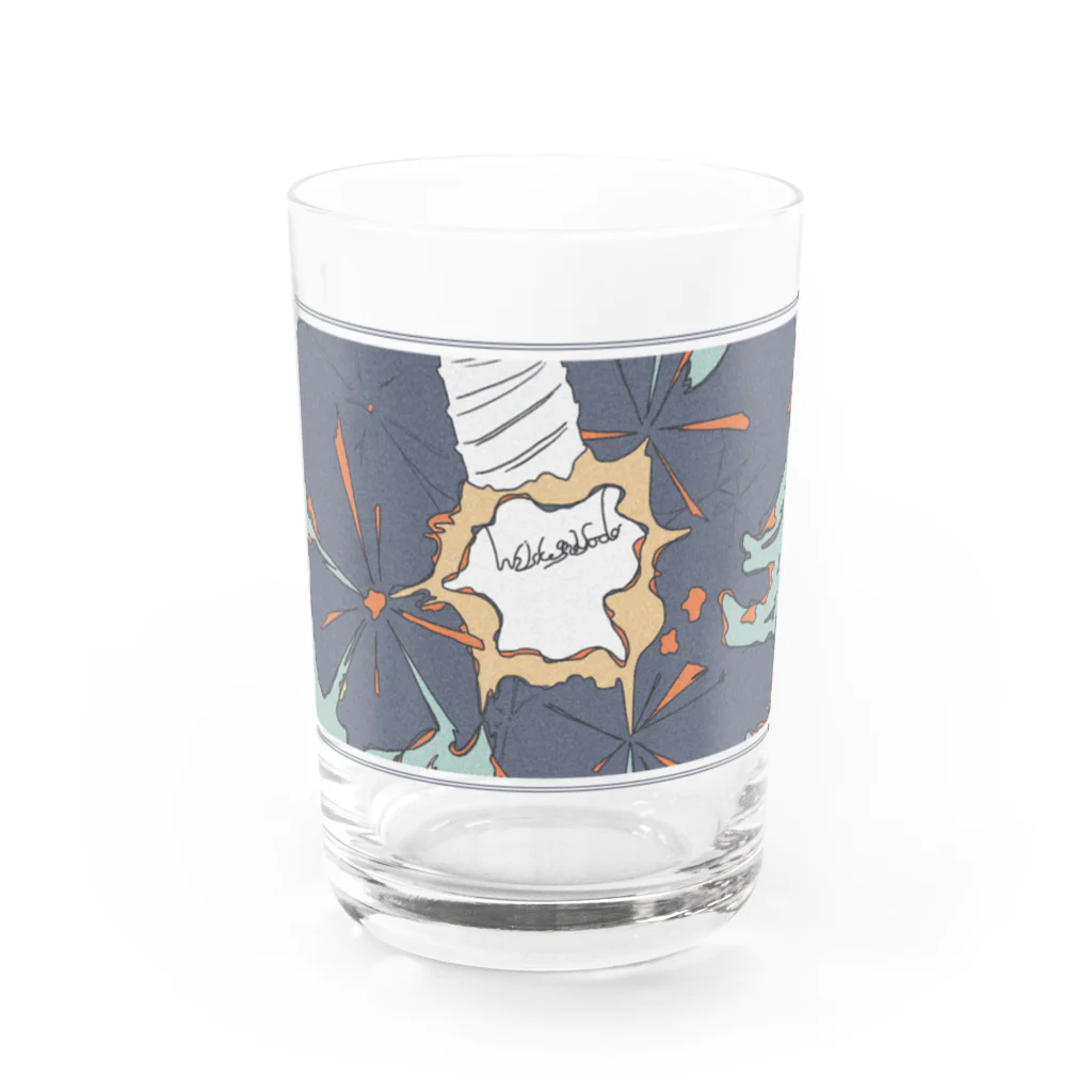 都会のぷらなりあ  officialのBunmei-Kaika Water Glass :front