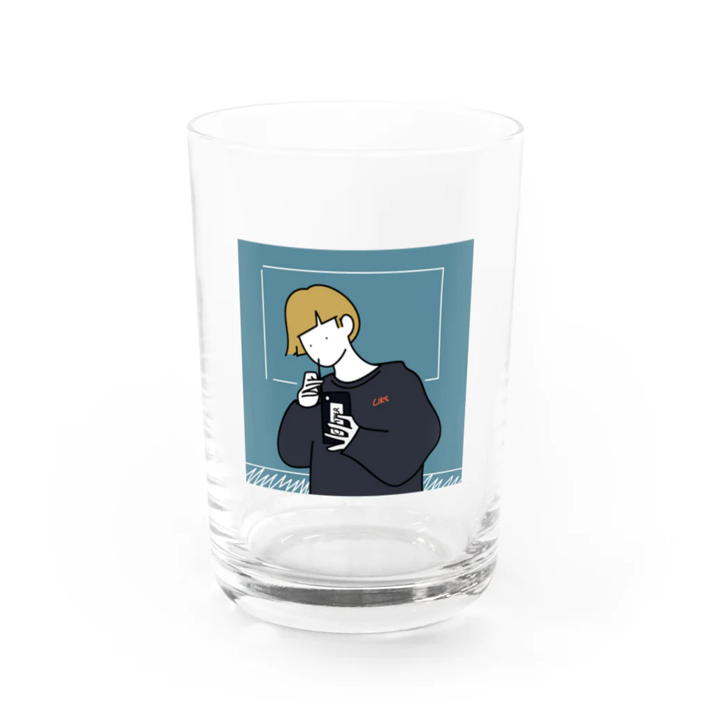  LIKEのLIKE グラス Water Glass :front