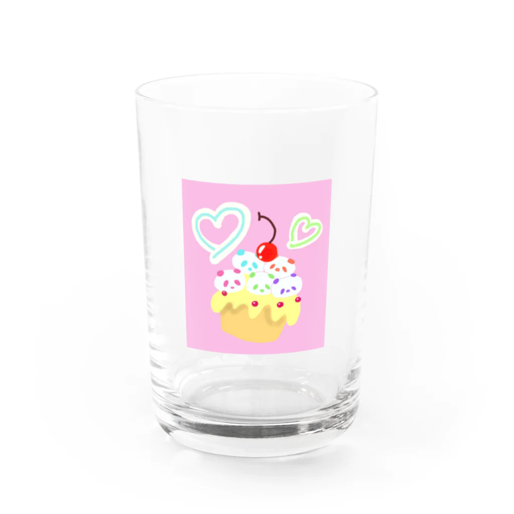 mimieden (みみえでん)のパンダカップケーキ Water Glass :front