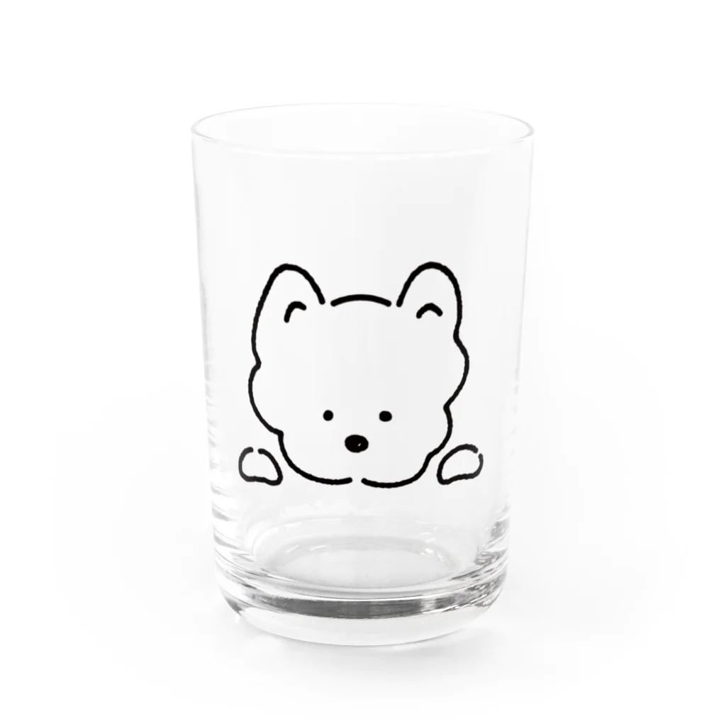 yugoro5のわんこ Water Glass :front