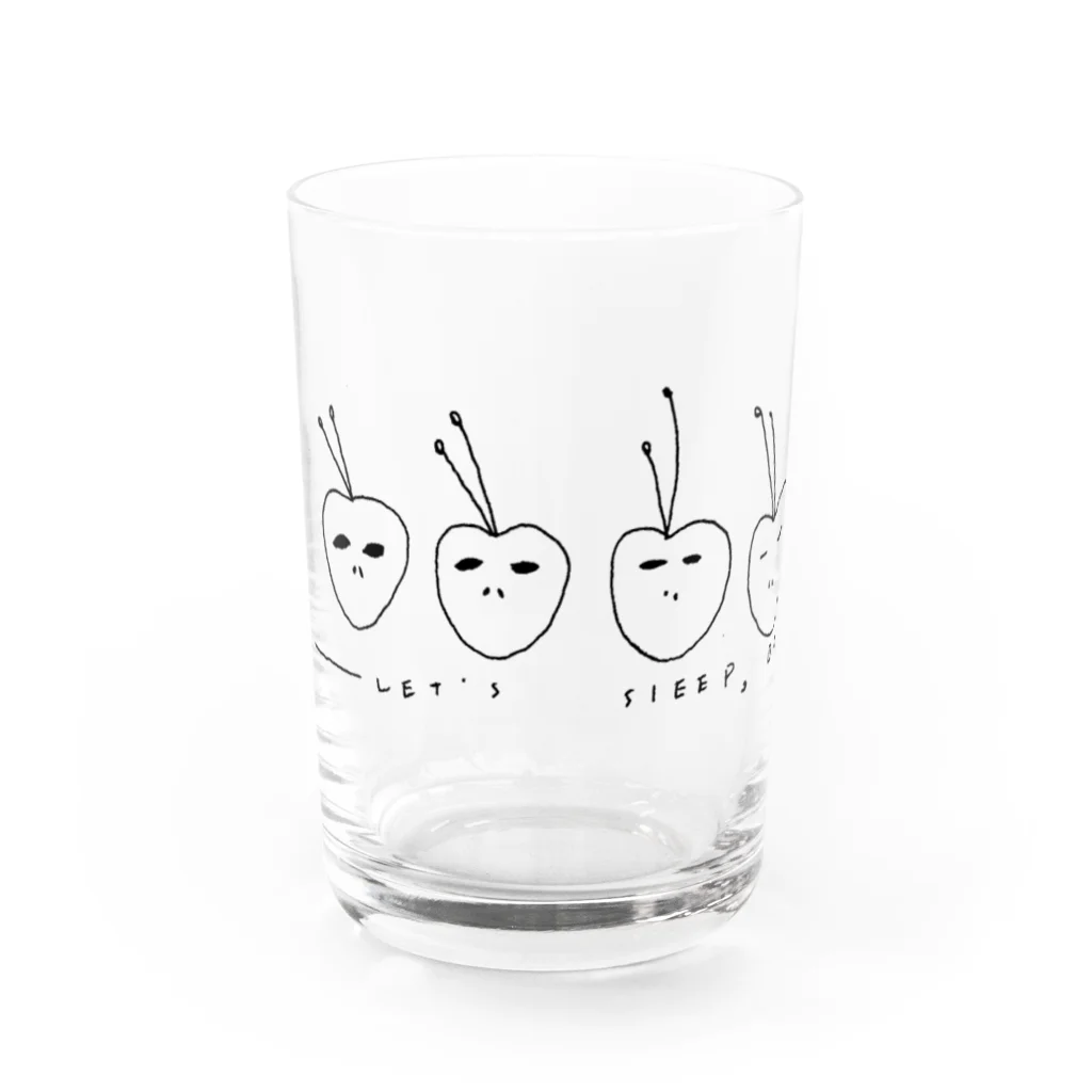 meforのLET'S SLEEP, BOY. Water Glass :front