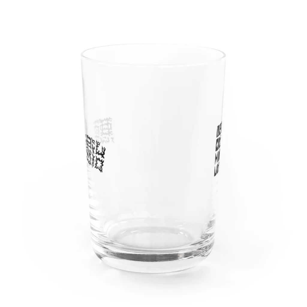 CHIN-HURTZ-SHOPの悪霊退治 グラス Water Glass :front