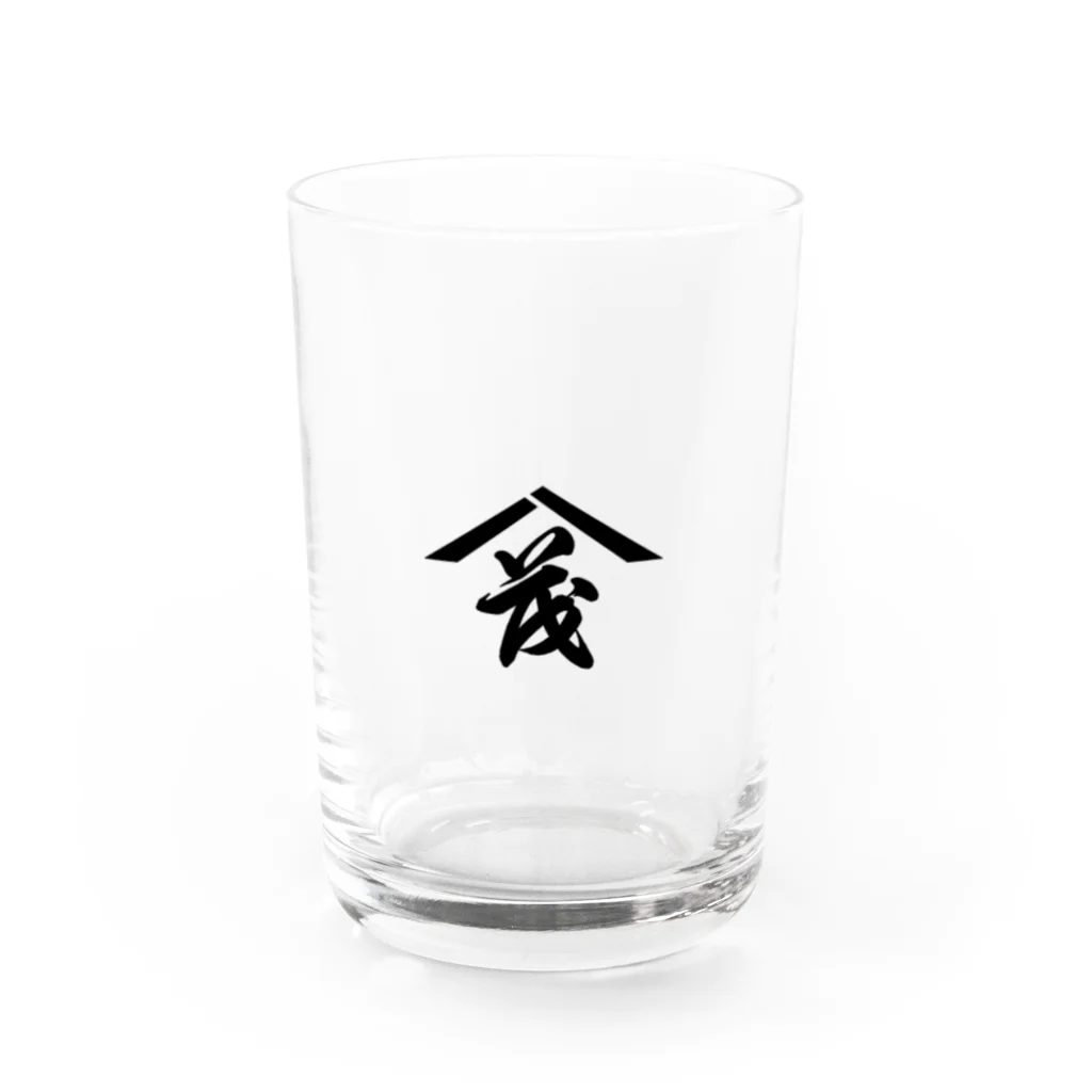 おだし香紡のヤマシゲ Water Glass :front