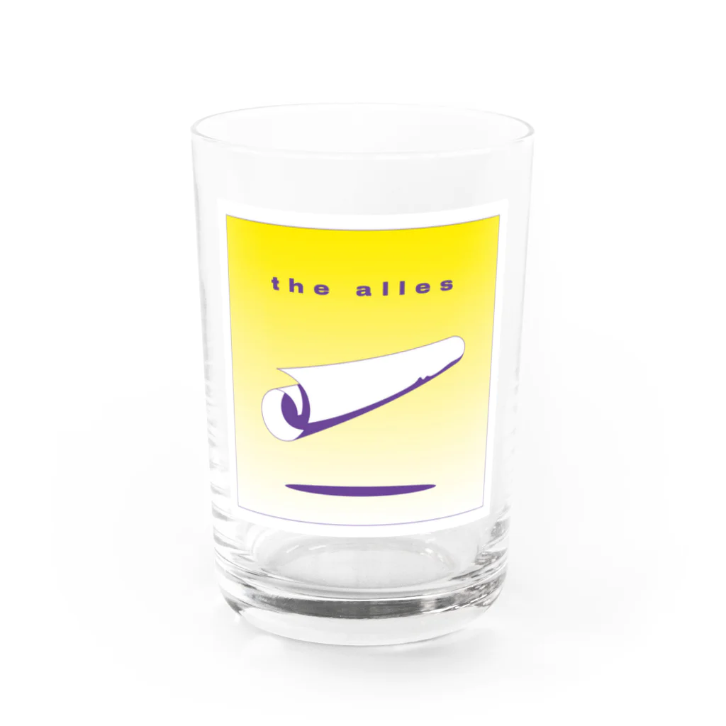 the alles  KONSUM PRODUKTのthe alles Water Glass :front