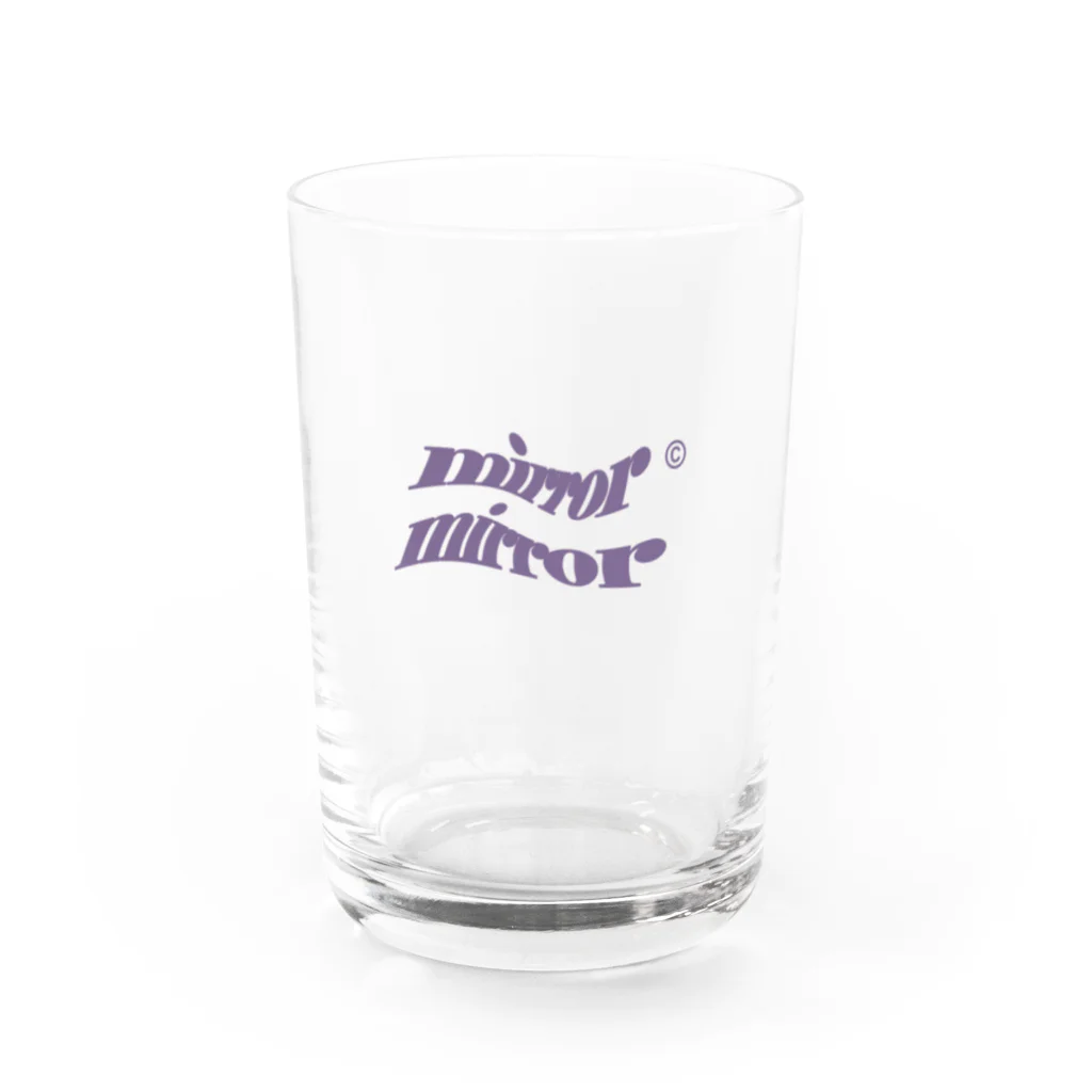 mirror mirrorの驚くことに、 Water Glass :front