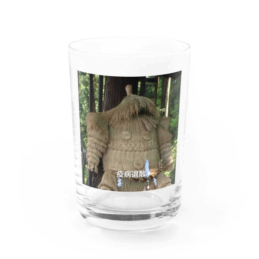 shingo420312の秋田県湯沢市の鹿島様 Water Glass :front