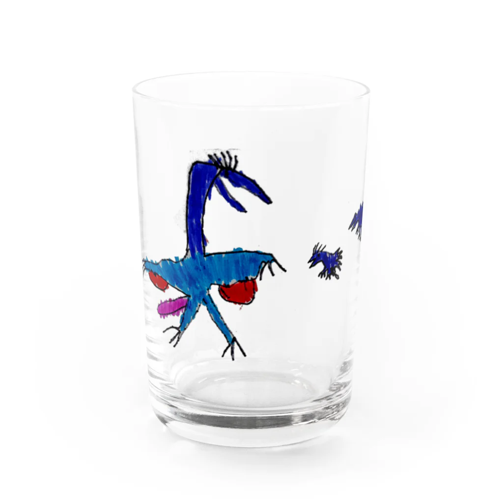 ラペルデラヒーバのぼくのデイノケイルス Water Glass :front