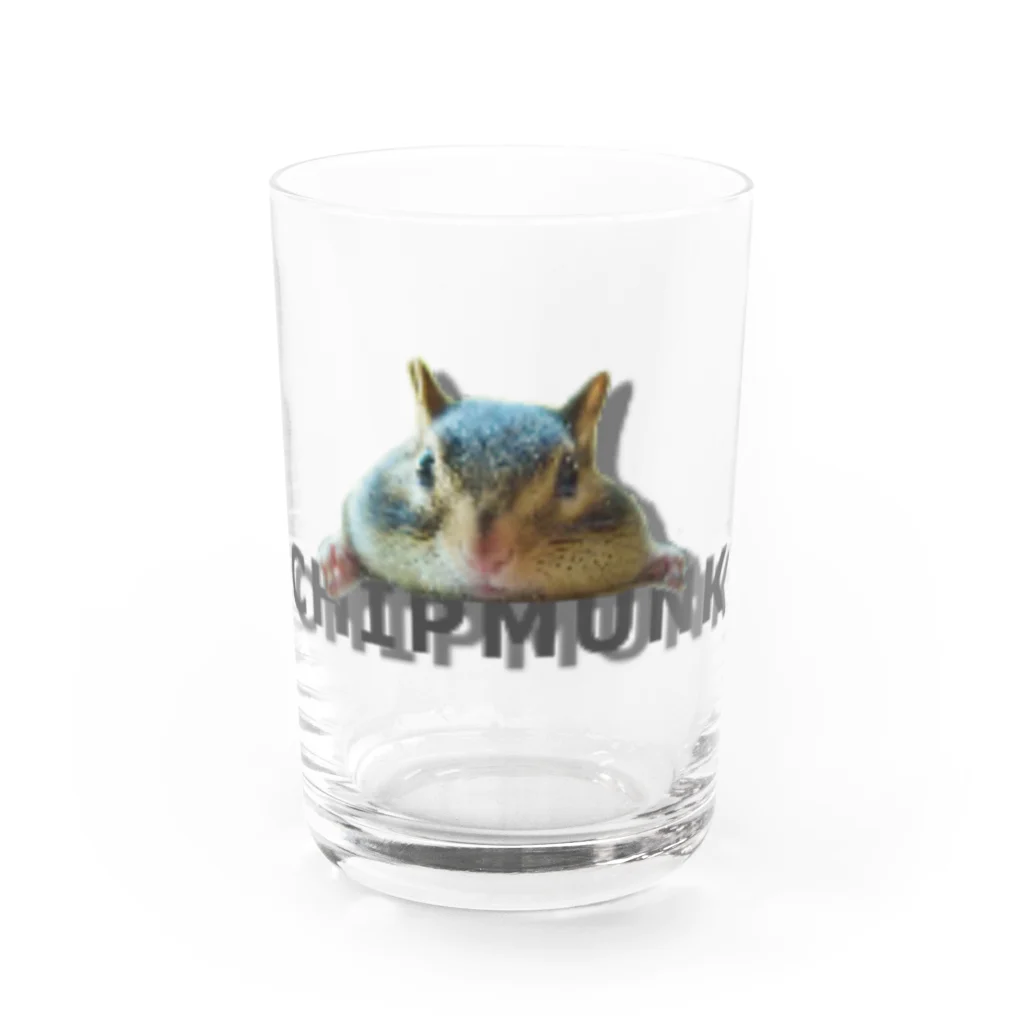 coco_chipmunkのlittleanimal シマリス Water Glass :front