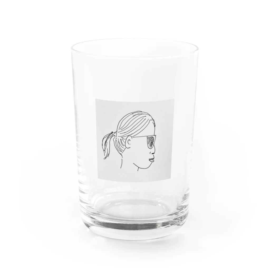 ｶ ﾇ ﾏのビフォー Water Glass :front