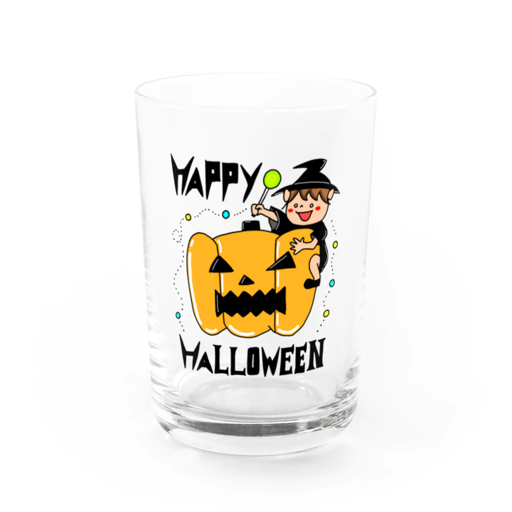 tacotuesdayのハッピーハロウィン！ Water Glass :front