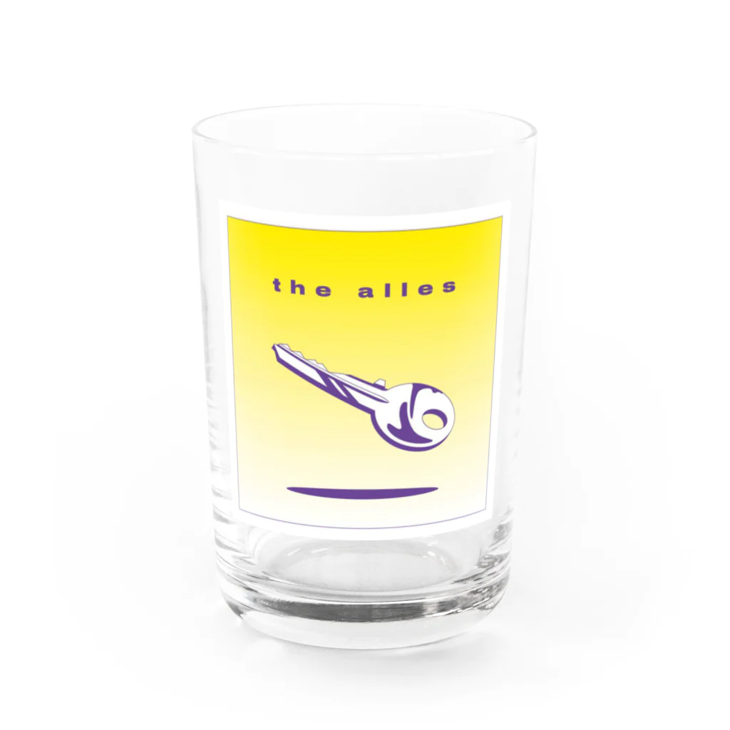 the alles  KONSUM PRODUKTのthe alles_Schluessel Water Glass :front