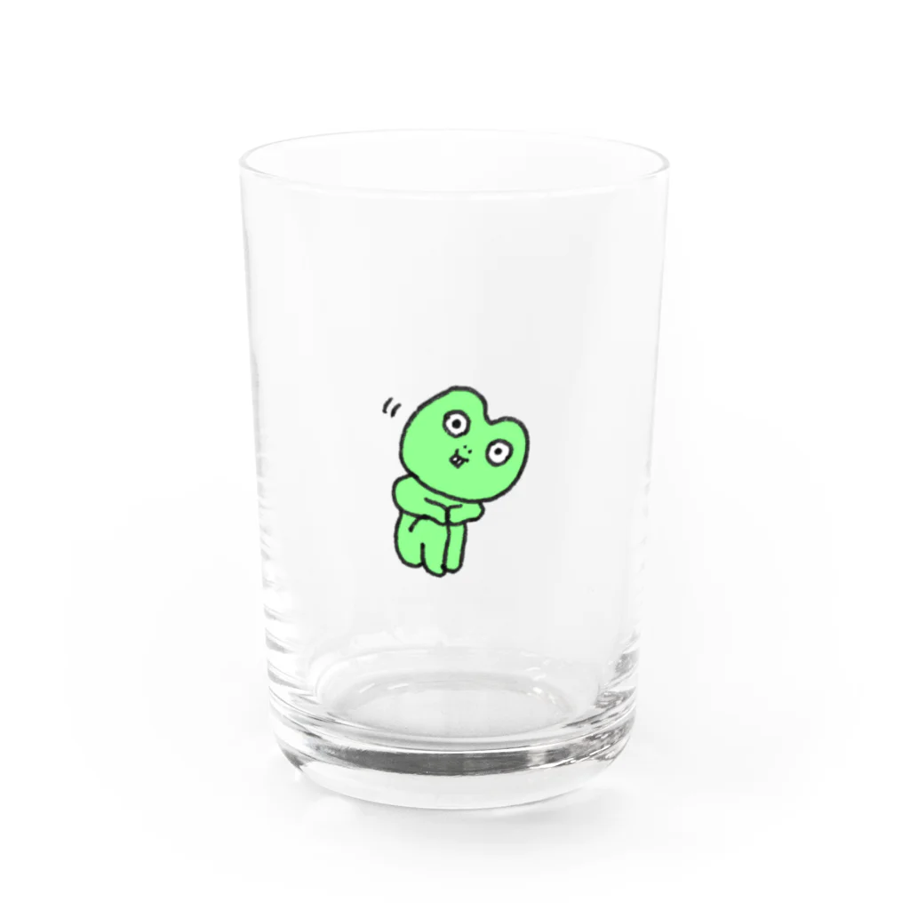 AOLのケロケロケロッケコロッケ Water Glass :front