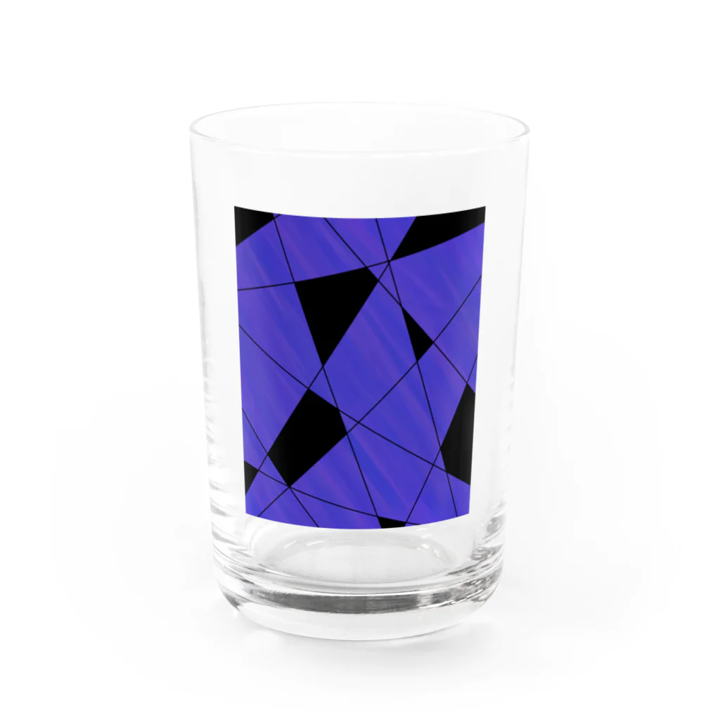 Okiwaiiのブルーマン Water Glass :front