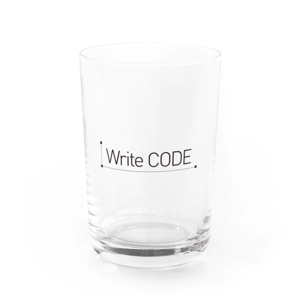 CODE ReFactorのWrite code Water Glass :front