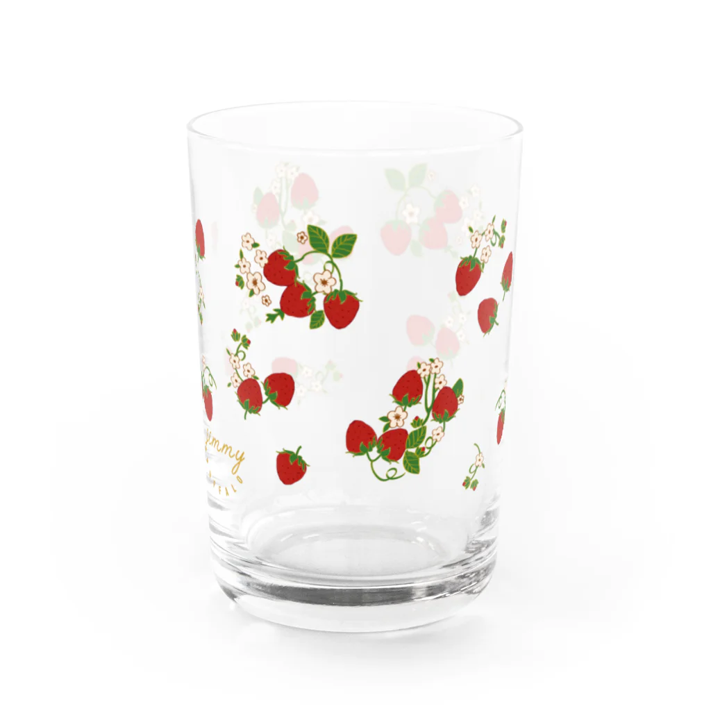 Jimmy BuffaloのJimmy Buffalo - Strawberry Fields クリア Water Glass :front