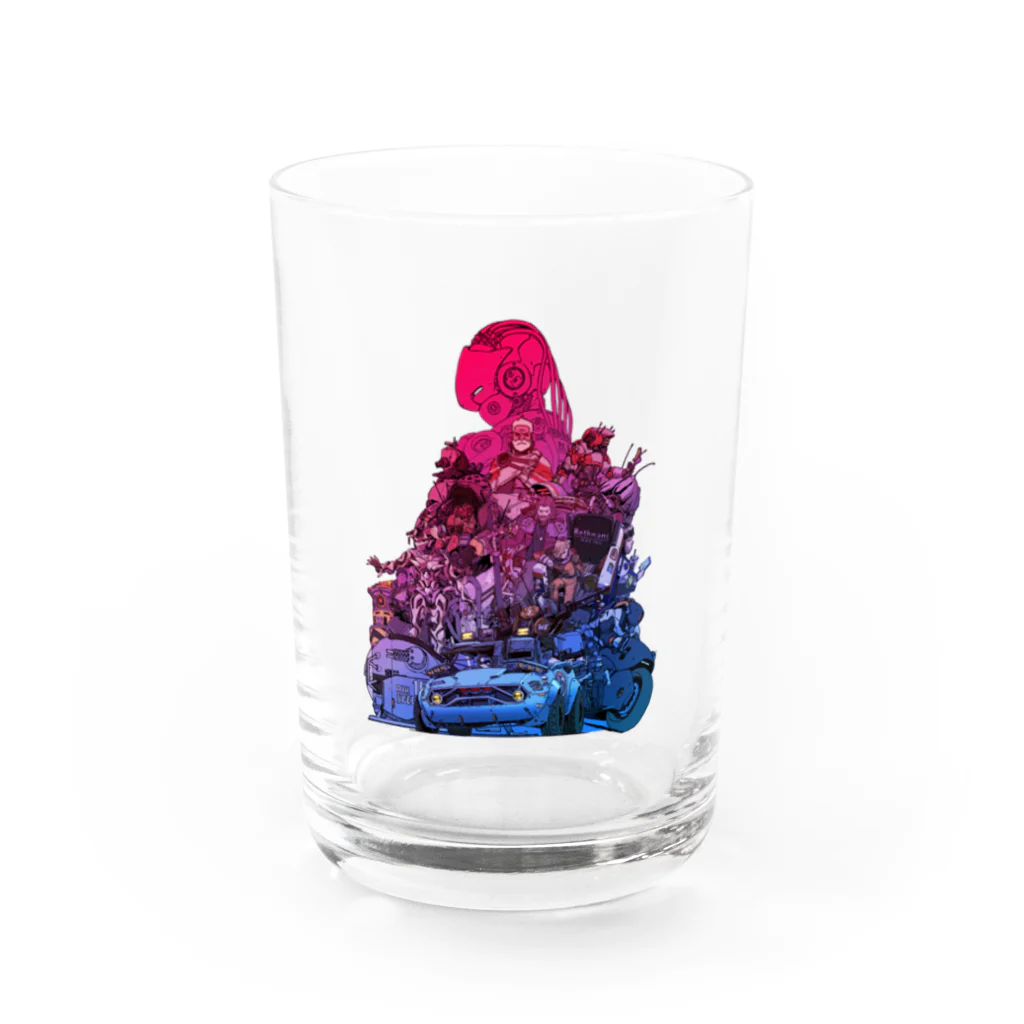 ゴッタ煮食堂のGOTTANI Main visual Water Glass :front