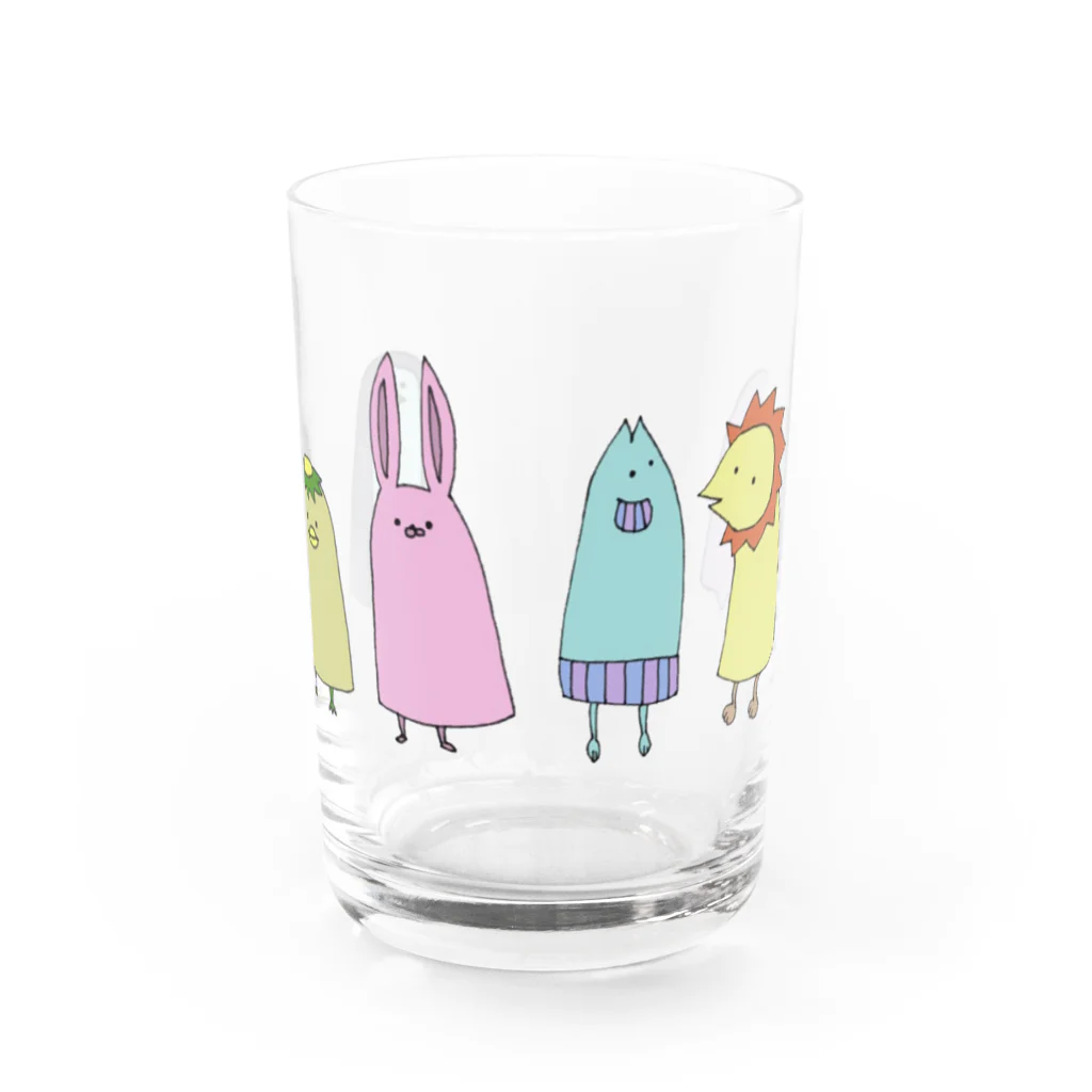 TEN店のいきる者たち Water Glass :front