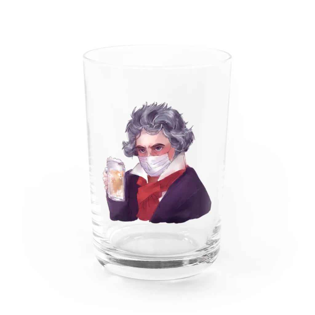 ぬえののみましょベートーヴェン Water Glass :front