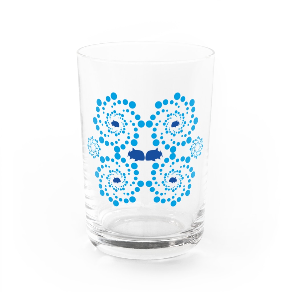 I＊Ly / アイリィのG・Tと渦 Water Glass :front
