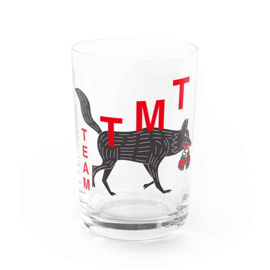 スイッチ大学のTEAM TMT グッズ Water Glass :front