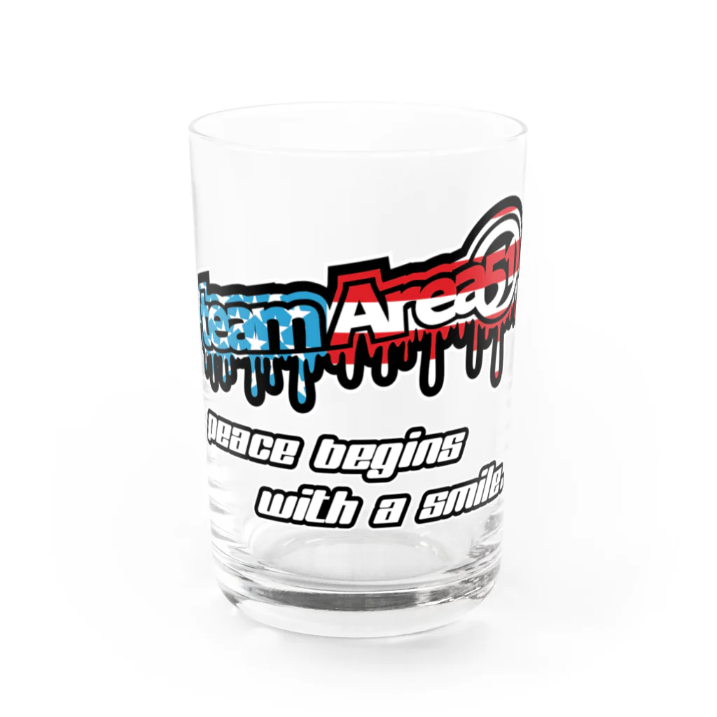 AREA51MIYAKOのTEAM　AREA51USA[2020］ Water Glass :front