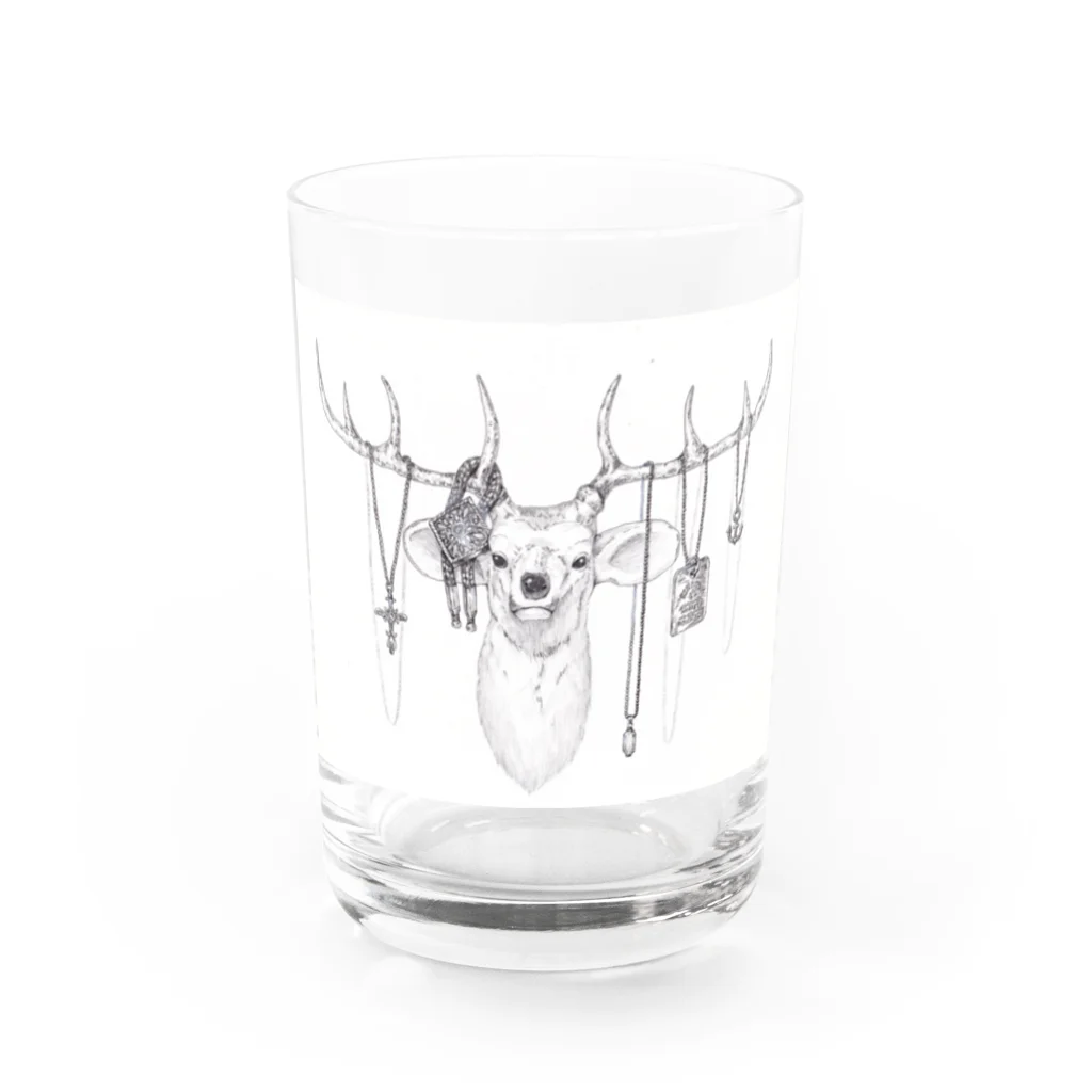 Sourambleの 装飾鹿（額ナシver'） グラス前面