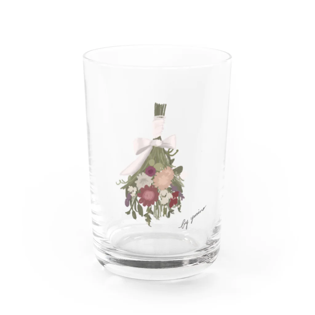 PanTuberのはなたば Water Glass :front