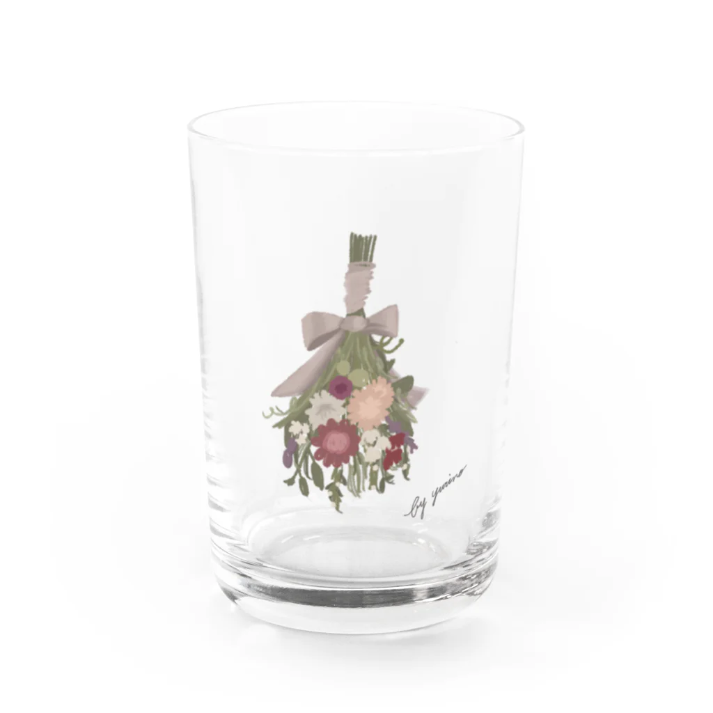 PanTuberのはなたば茶 Water Glass :front