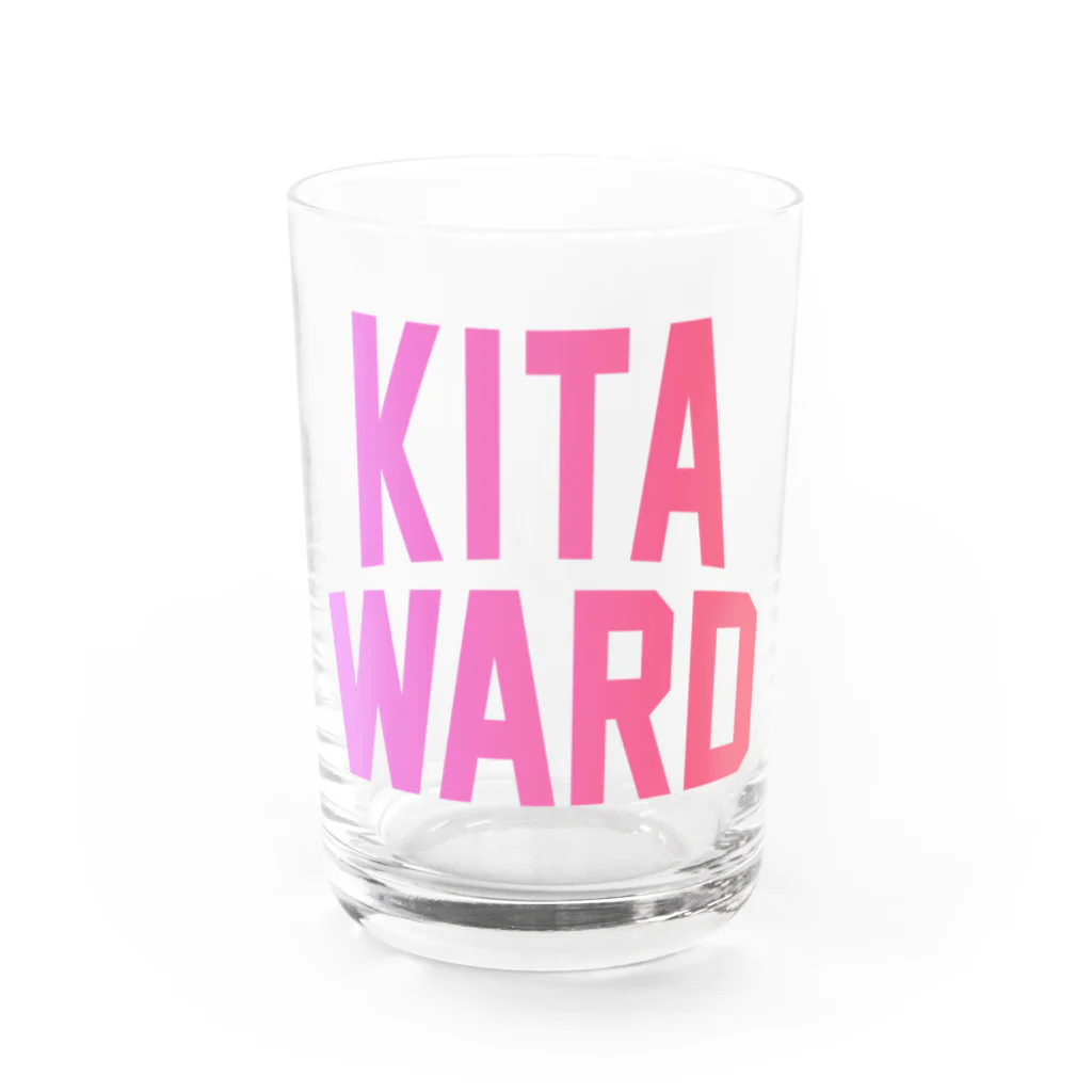 JIMOTOE Wear Local Japanの北区 KITA WARD Water Glass :front