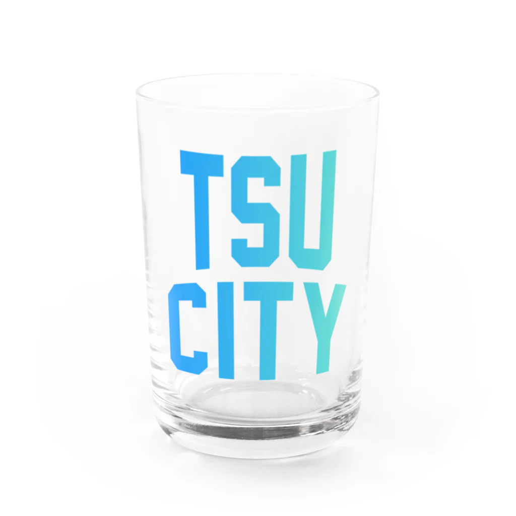 JIMOTOE Wear Local Japanの津市 TSU CITY Water Glass :front