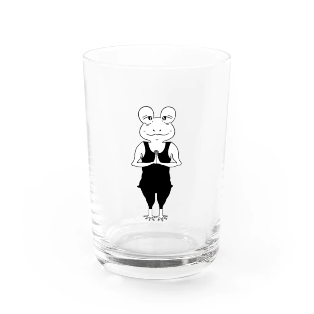 MMRのヨガぇる シリーズ Water Glass :front