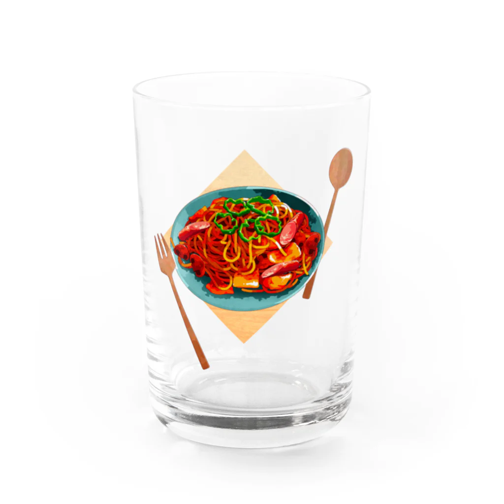 五重 紫兎花のナポリタン Water Glass :front