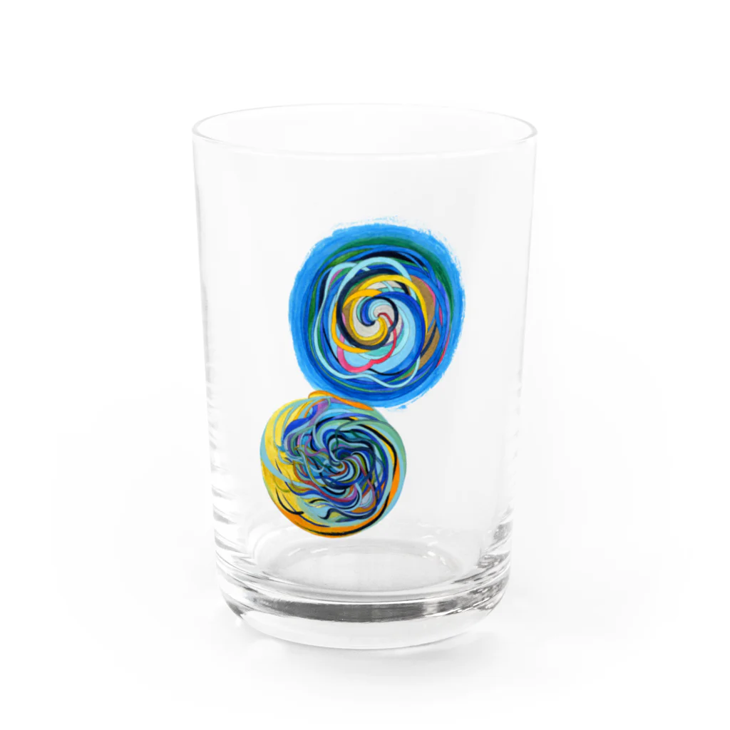 liangraphicsの相互引力イラスト Water Glass :front