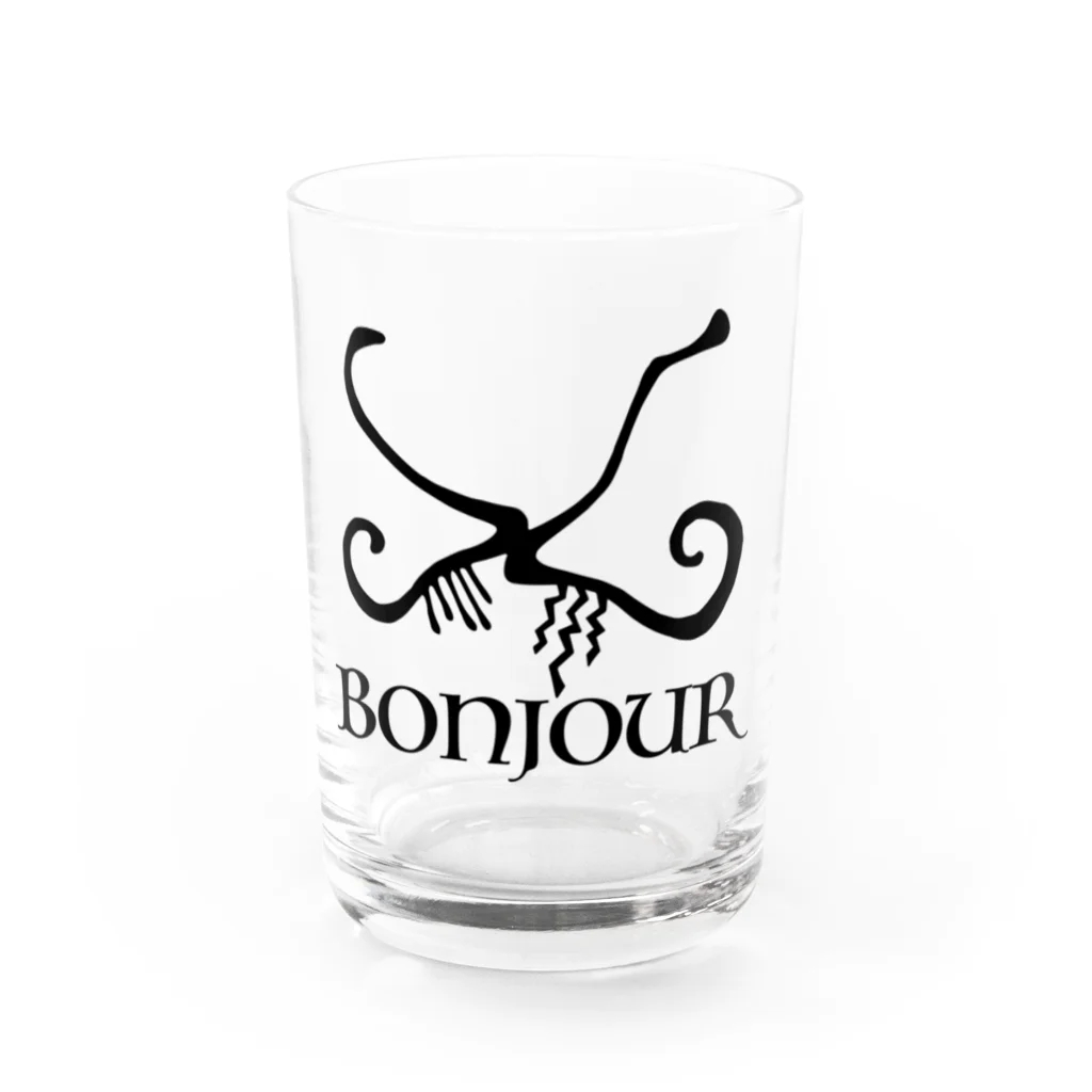 BonBonのBonjour hanage Water Glass :front