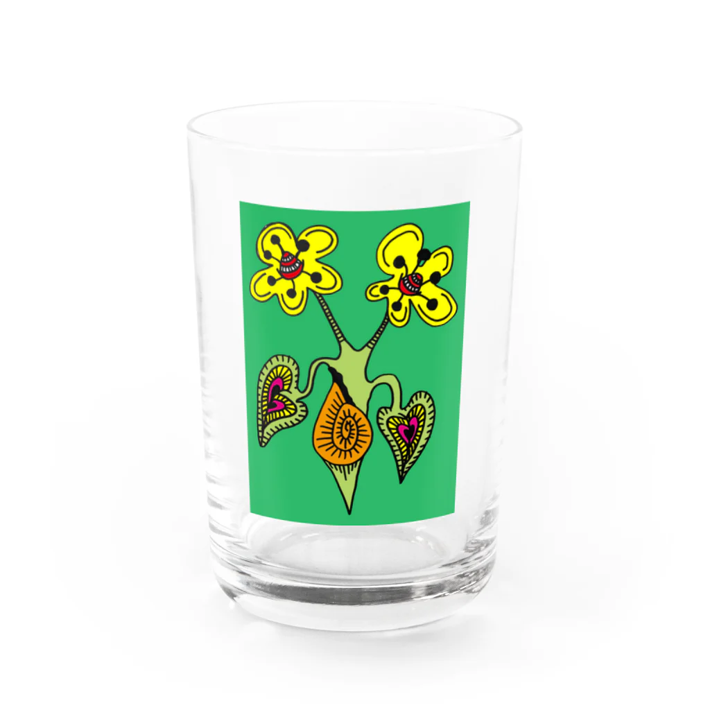 BonBonのHanamebontsumuri Water Glass :front