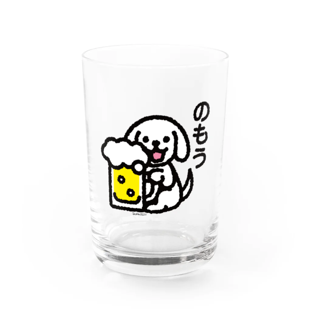 かめつるののもう Water Glass :front