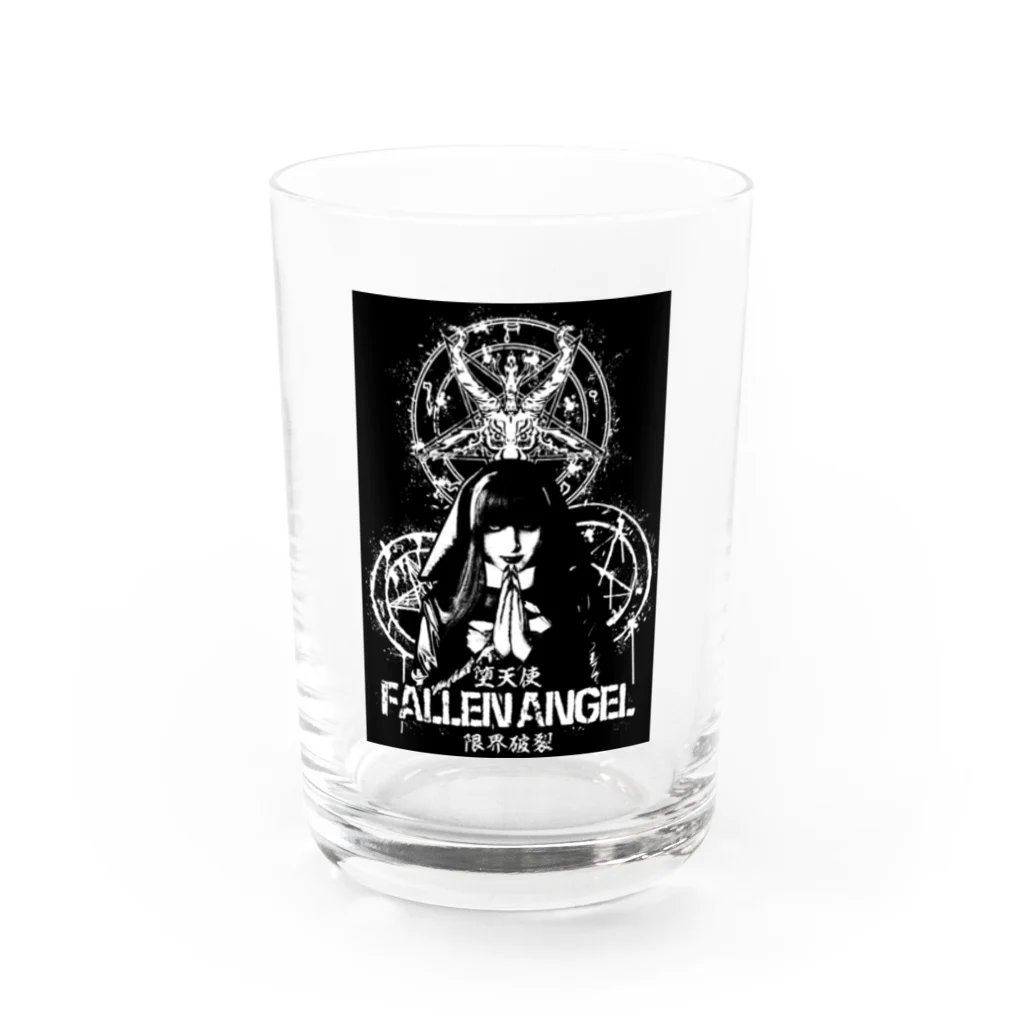 限界破裂 ExplosionLimitのfallen Angel Water Glass :front