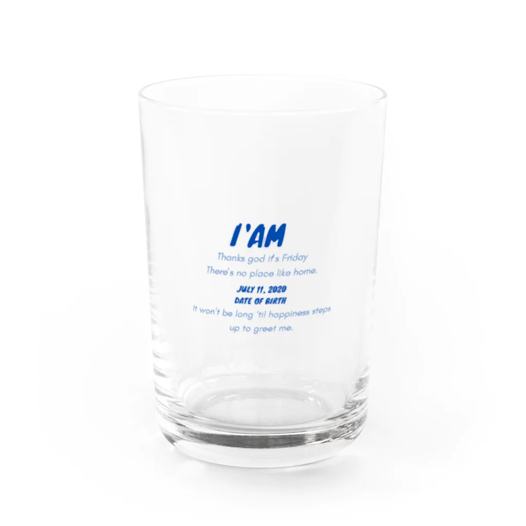 iam__2001のi'am Water Glass :front