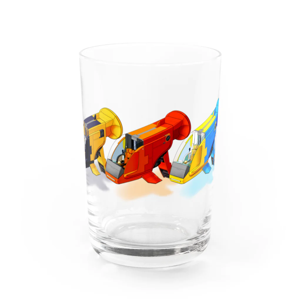 PoooompadoooourのGUPPY(3色) Water Glass :front