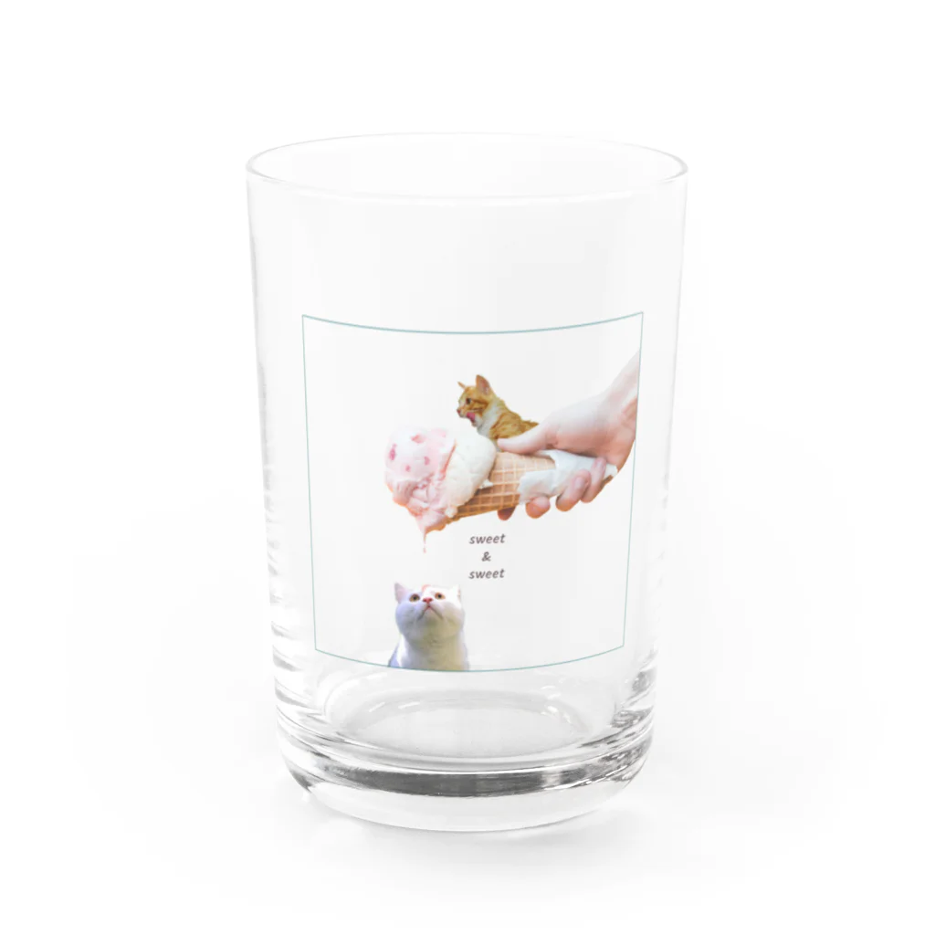 potetoaiの愛す猫 Water Glass :front