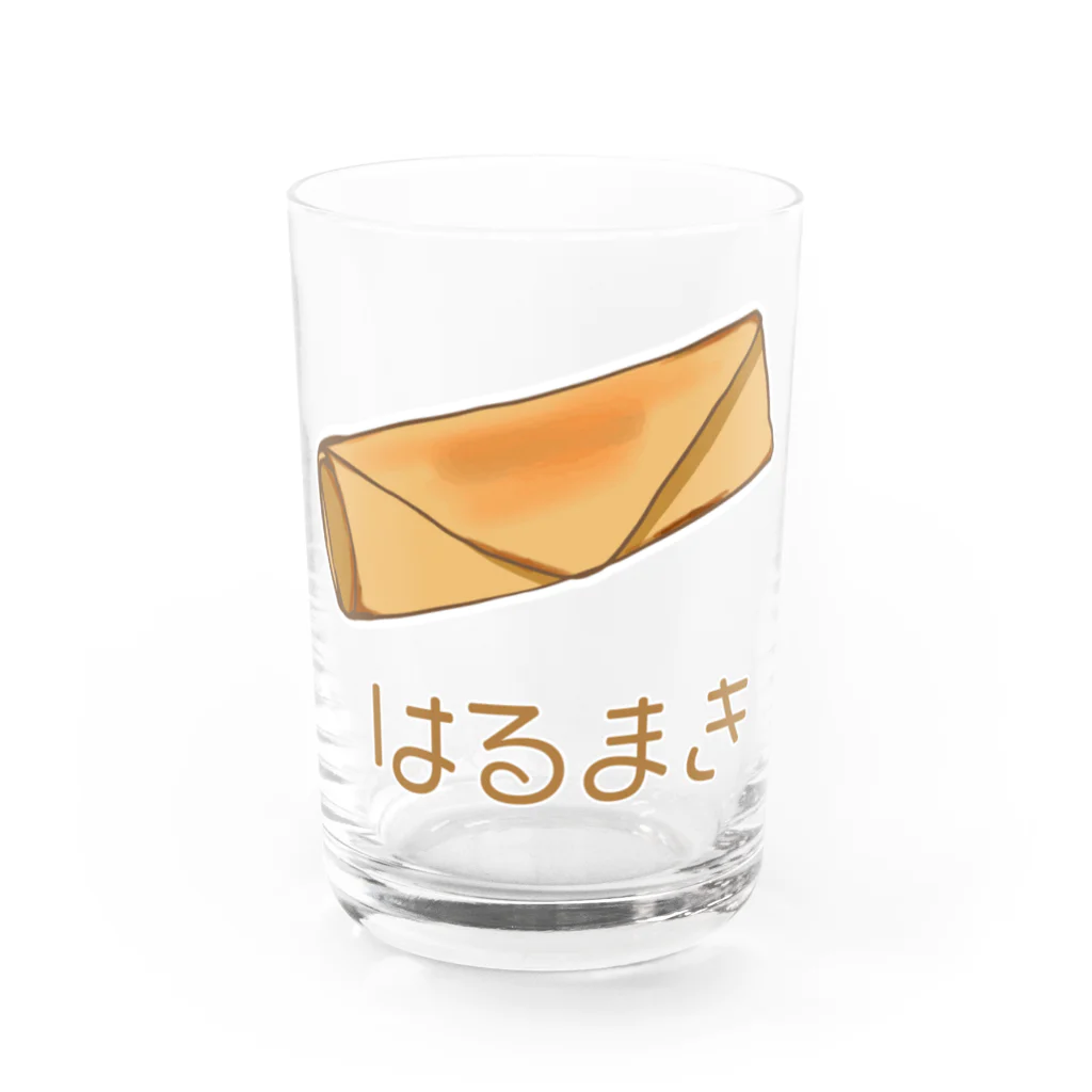 chicodeza by suzuriのはるまきを愛する人へ グラス前面