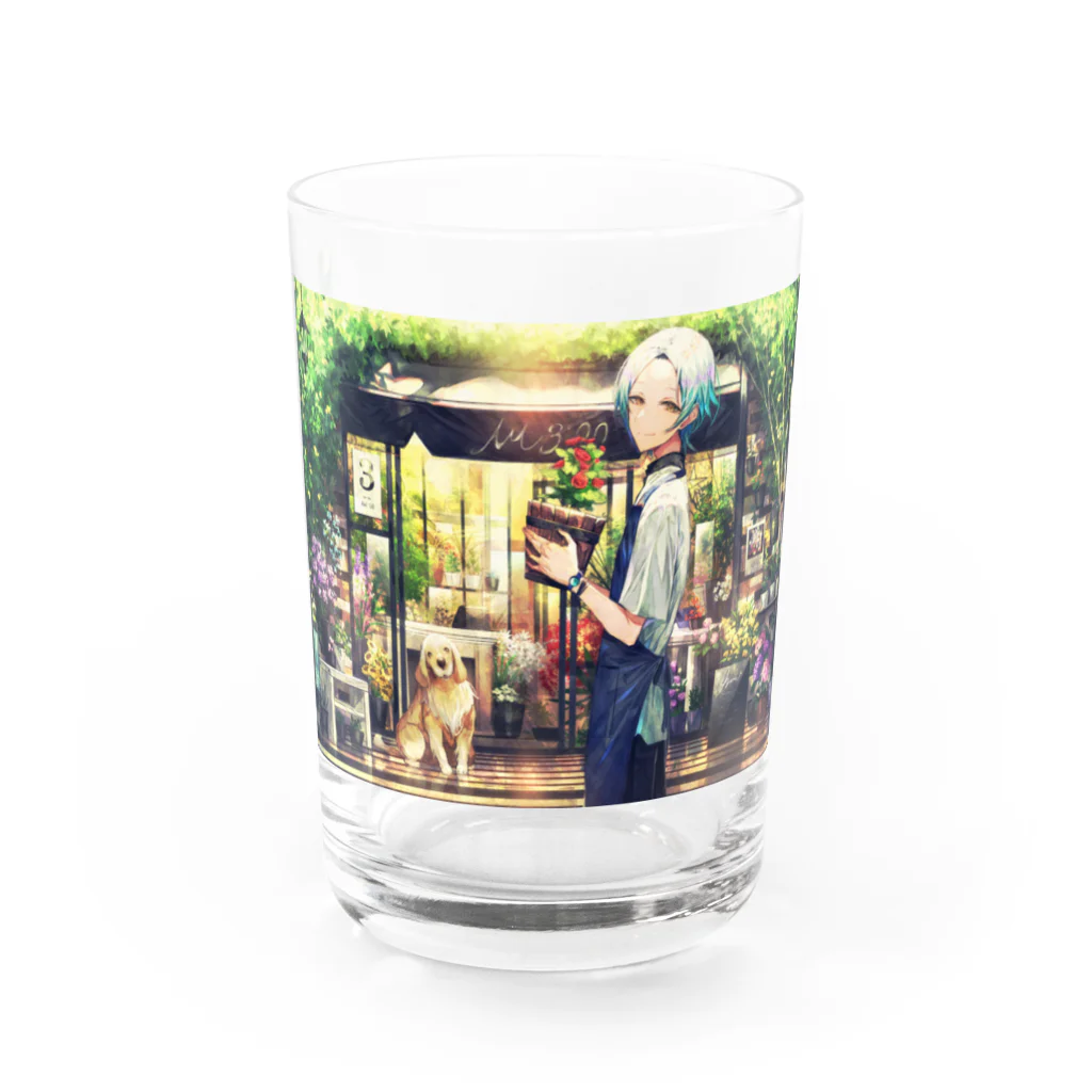 村カルキのＹＥＬＬＯＷ Water Glass :front