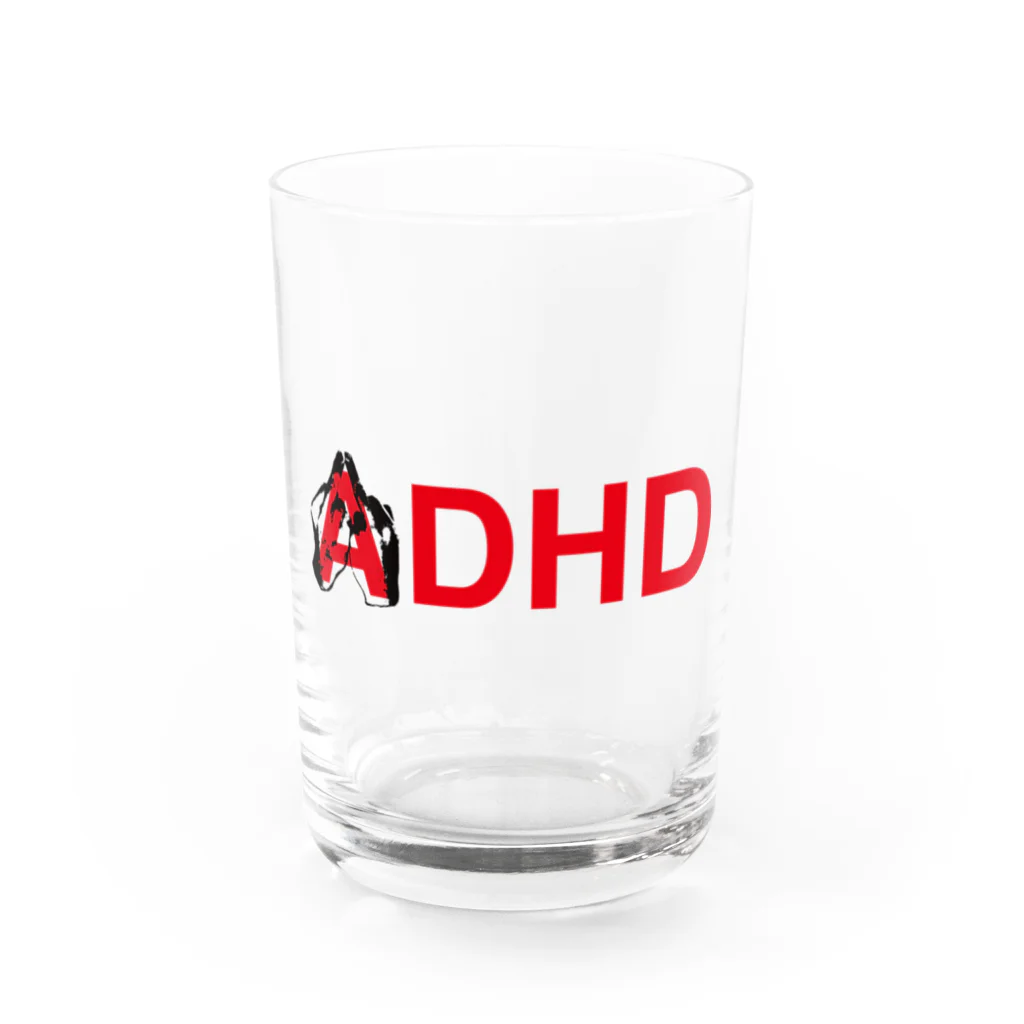 9ozのADHD glass Water Glass :front